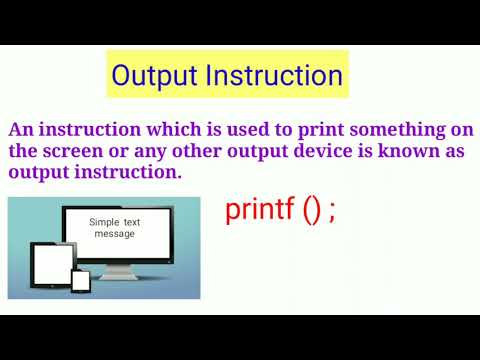 Printf | Input/output instructions in c language | Shaka Mudasir