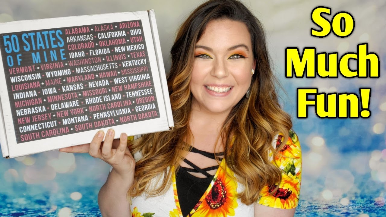 50 States of Mine April 2021 Unboxing + Coupon Code - YouTube