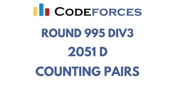 Codeforces Round 995 | Div 3 | 2051 D | Counting Pairs | Binary Search and PBDS Approach | C++