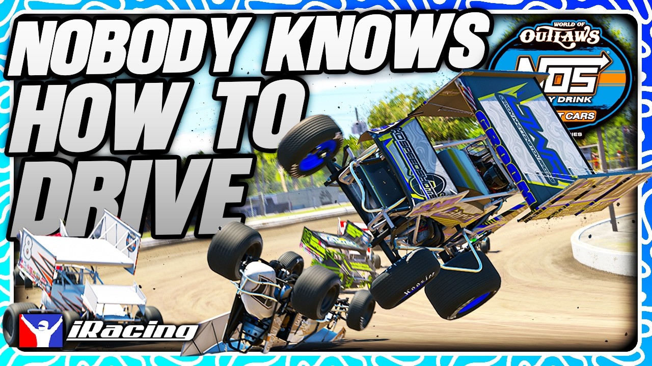 WoO 410 Sprint Car at Volusia Speedway | iRacing Dirt