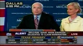 John McCain Wins GOP Nomination