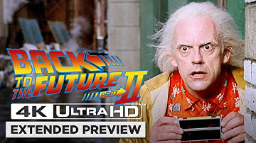 Back to the Future Part II | Opening Scene in 4K Ultra HD | The Future of 2015
