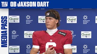 Jaxson Dart on Looking to Bounce Back in Week 17 | New York Giants