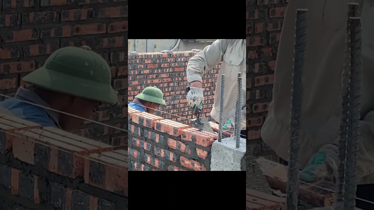 building modern houses, Building walls according to technical standards, 