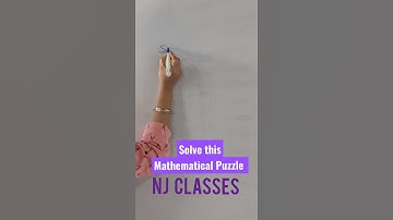 Solve Mathematical Puzzle By NJ Classes #shorts