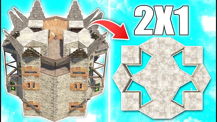 Ultimate Hidden Loot Base with Drop Bunkers - Rust 2x1 Design Tutorial