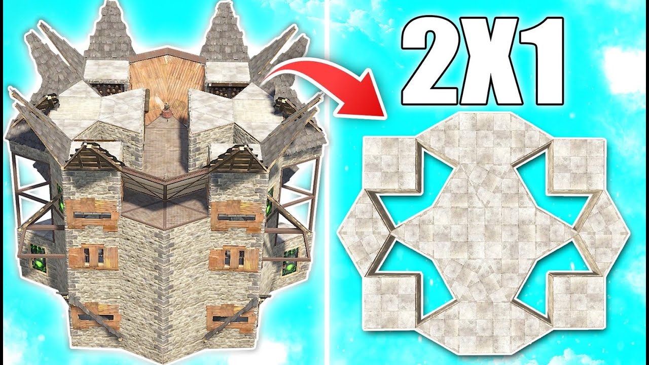 Ultimate Hidden Loot Base with Drop Bunkers - Rust 2x1 Design Tutorial ...