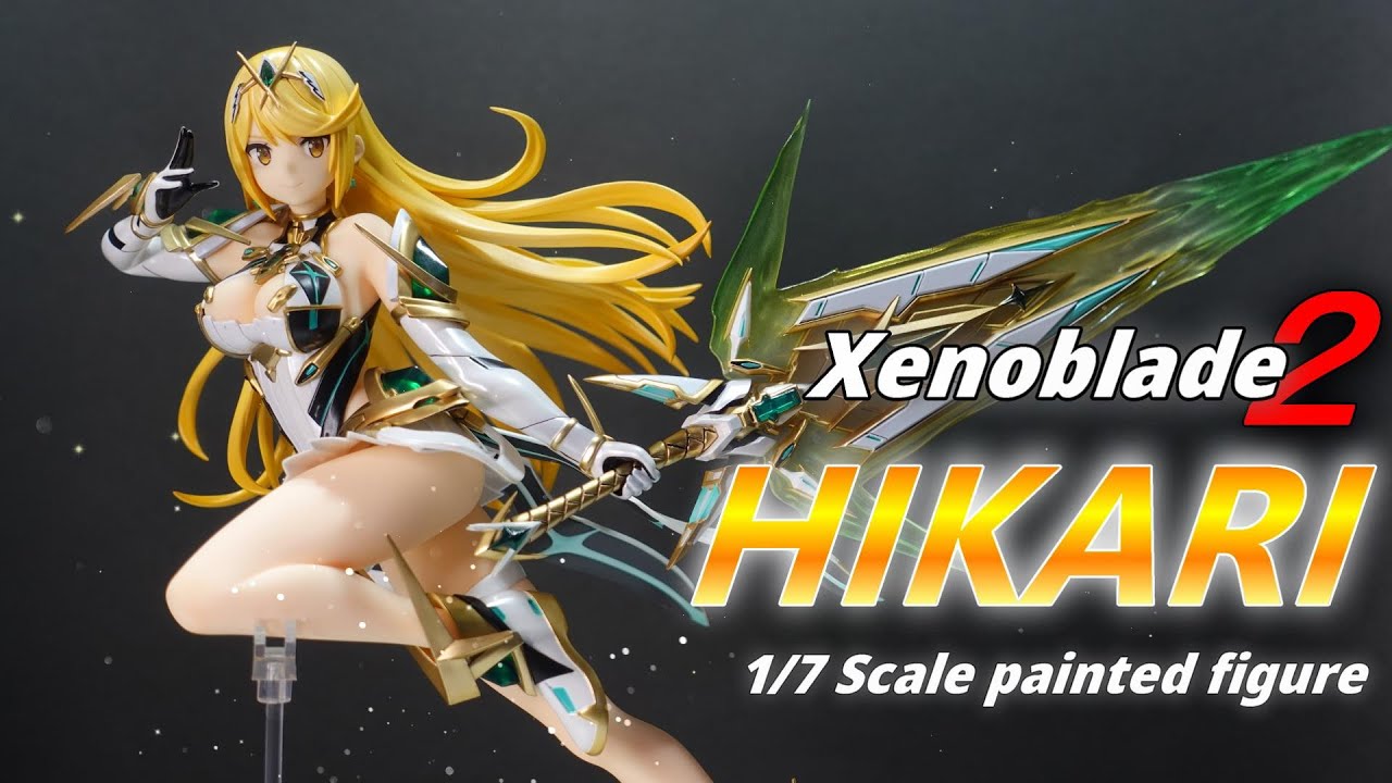 ヒカリ Xenoblade2 スケールフィギュア レビュー - YouTube