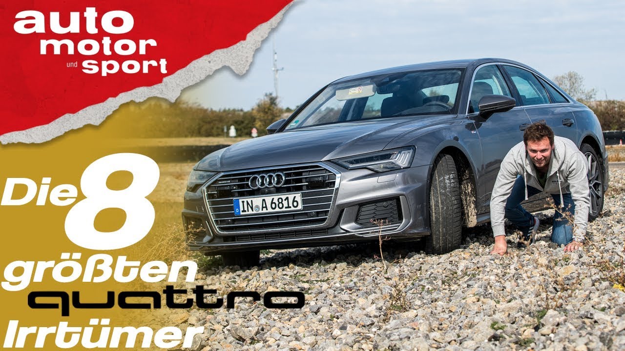 Update New Alles Quattro? Die 8 größten Allrad-Irrtümer - Bloch erklärt #47 | auto motor und sport