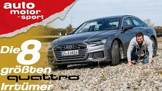 Alles Quattro? Die 8 größten Allrad-Irrtümer - Bloch erklärt #47 | auto motor und sport