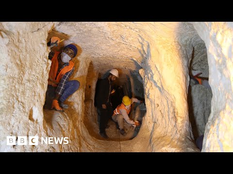 Exploring Turkey’s ancient underground city – BBC News