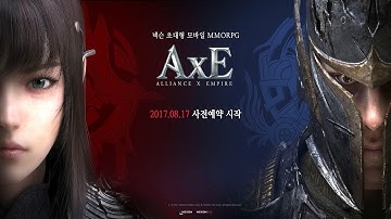 AXE Alliance X Empire - Cinematic Video Trailer New Mobile Game 2017