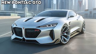 NEW 2025 Pontiac GTO Model  NEW Redesign, Interior and Exterior | FIRST LOOK!