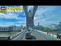 LONDON Bus Ride 🇬🇧 - Route 343 - Crossing the Tower Bridge, often mistaken as London Bridge 🌉