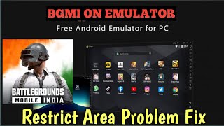 How To Play BGMI on Emulator LDPLAYER | Server Is Busy Error Code Restrict Area On Emulator Problem