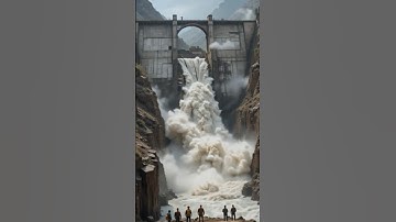 Abandoned Dam Collapses in Epic Controlled Breach – Insane Water Surge!