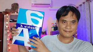 รีวิวกระดาษ double A  (a4)