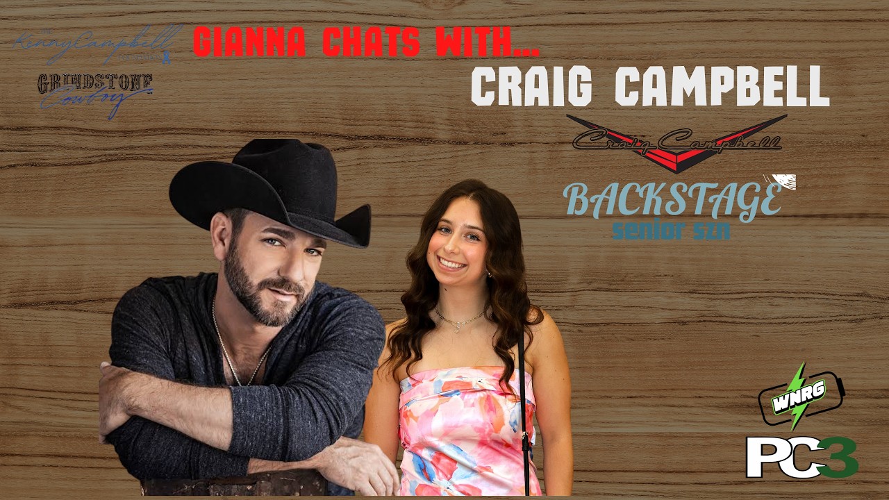 Gianna Goes "Backstage" with Country Artist Craig Campbell