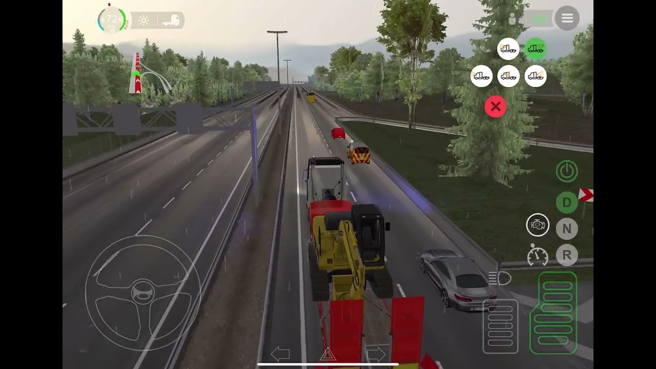 Universal Truck Simulator Escort Service 