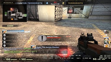 CSGO | 10 sec NINJA defuse | Cache