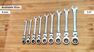 Eastman Professional flexible ratchet wrench | High-Performance Workshop Gear