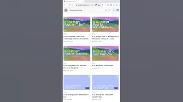 Free ChatGPT Guidance at the OpenAI Academy #ai