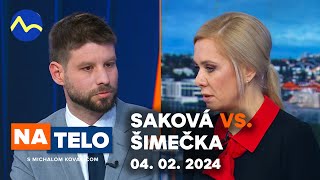 Saková vs. Šimečka | Na telo