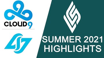 [Highlights] C9 vs CLG | Cloud9 vs Counter Logic Gaming | LCS Summer 2021 (12 June 2021)