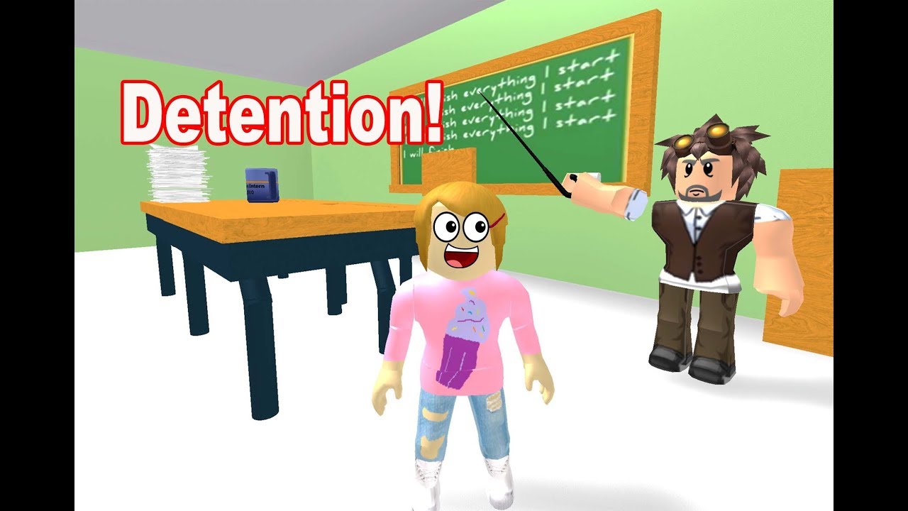 Roblox Escape Detention With Molly Youtube - escape from detention roblox