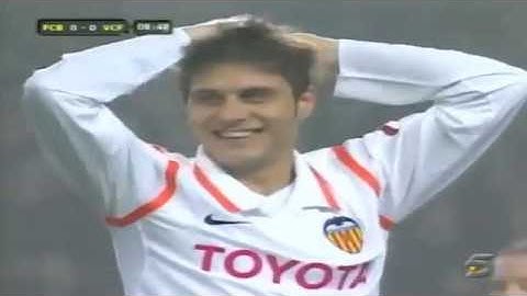 FC. Barcelona 1-1 Valencia CF, Copa del Rey 2007/2008, "Semifinales" IDA | Resumen (27/02/2008)