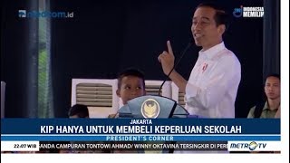 Ketika Jokowi Kaget Uang KIP untuk Beli HP dan Pulsa