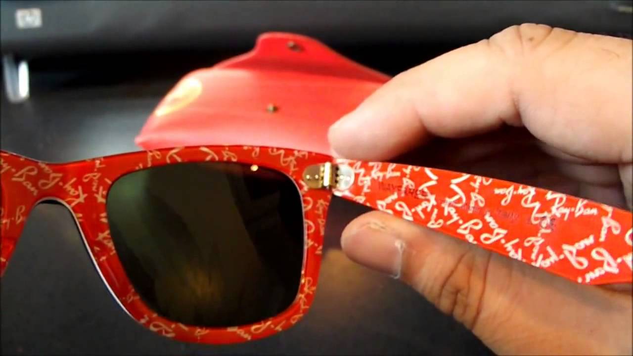 ray ban wayfarer rare prints