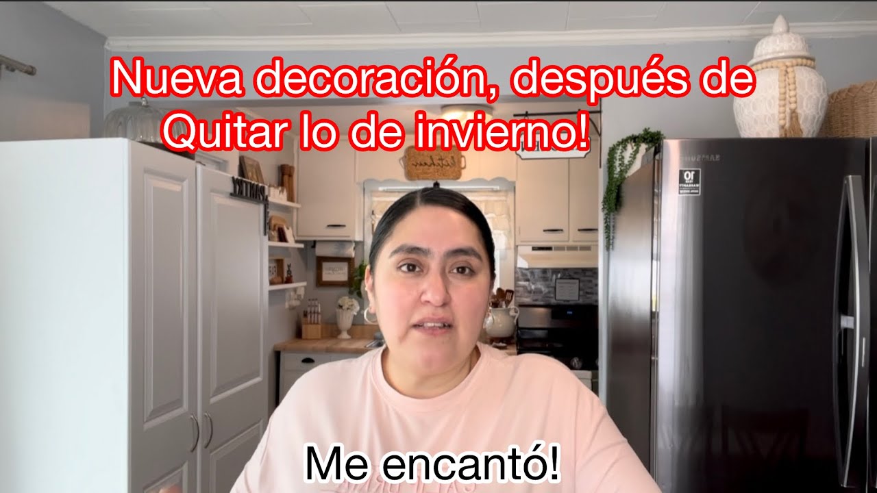 Quite mi decoración de invierno/nueva decoración en mi hogar/nunca había decorado así 