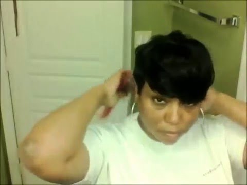 Short Hair Style 27 Piece Hottttt Youtube