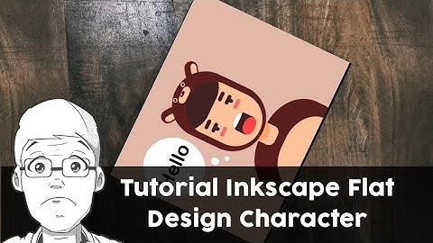Tutorial Inkscape Flat Design Character