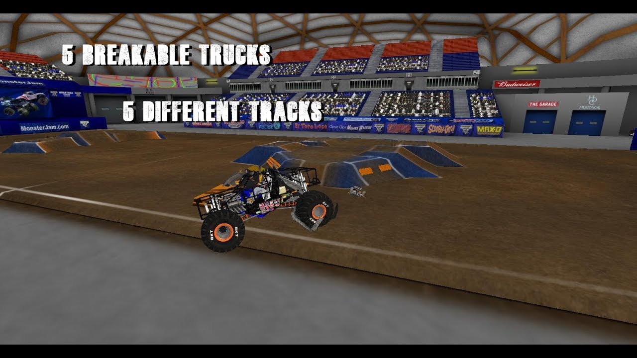 rigs of rods monster jam maps