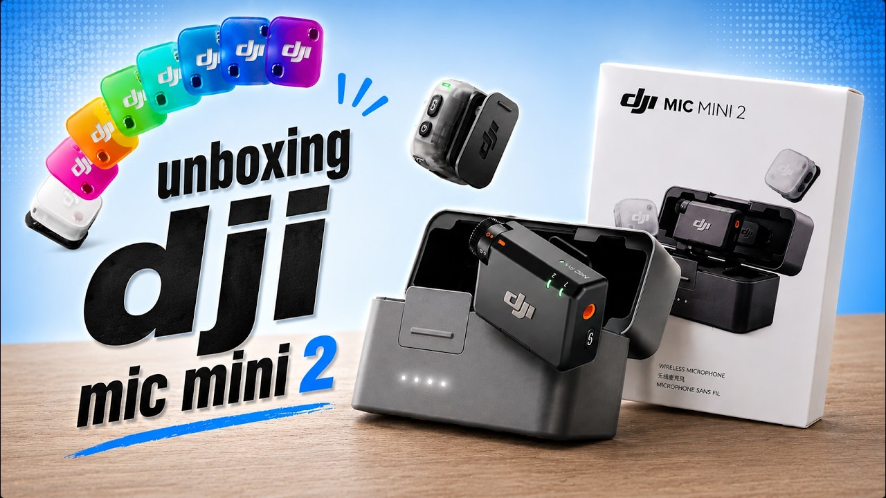 Unboxing DJI Mic Mini 2 | Desempacando equipo - YouTube