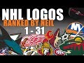 NHL Logos Ranked 1-31(Re-done)