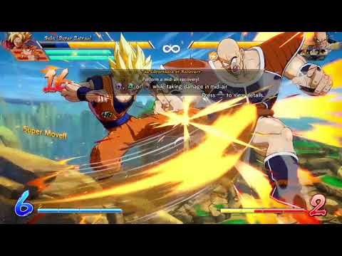 PS4 - Dragon Ball FighterZ (Open Beta) - Goku Combo #2