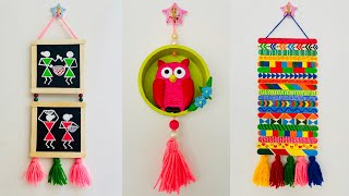 Wall hanging craft ideas | Icecream stick craft ideas | warli wall hanging ideas