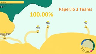 Paper.io 2 - ESTRATÉGIA DOS 100% DO MAPA ‹ AbooT › 
