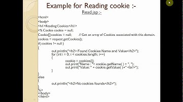 9Reading and Deleting Cookie