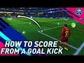 FIFA 19 HOW TO SCORE EASY GOALS DIRECTLY FROM A GOAL KICK! INSANE LONG BALL GOALKEEPER TECHNIQUE