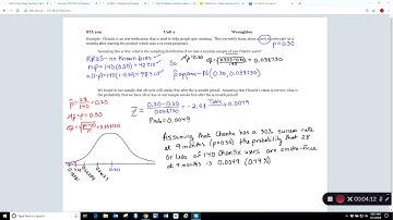 Sampling Distribution of p hat   small probability