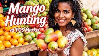 Price Shopping Mangoes on a Budget at Port of Spain Market in Trinidad 🇹🇹 4k
