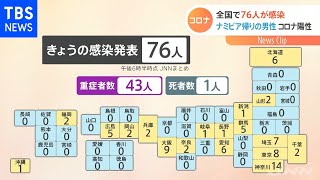 新型コロナ 全国で７６人感染 ２９の府と県で新規感染者ゼロ