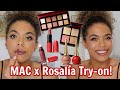 MAC Rosalía Try-on and Lip Swatches! + Giveaway!