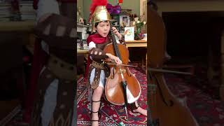 Arwin Plays Cello Fiery Fiddler