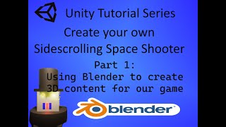 Create your own side-scrolling space shooter game: Part 1 - Create 3D models using Blender