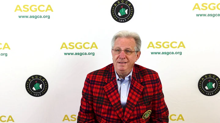 Lester George, ASGCA reflects on his career thus far